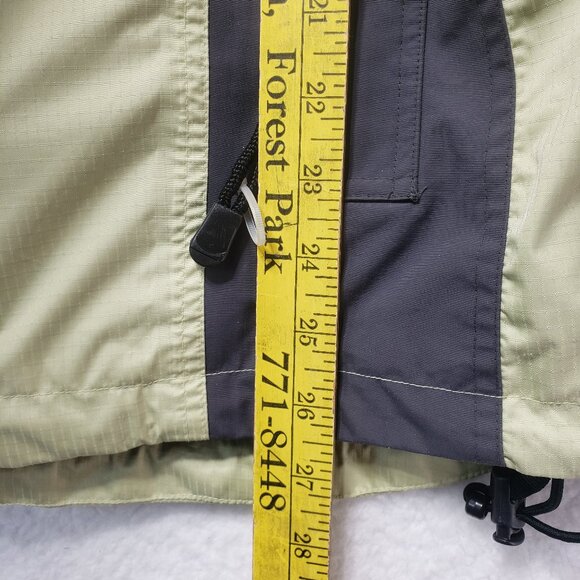 Precision Mountainwear Ski Jacket Coat Womens size XL Greenish & Black Hooded - Picture 6 of 14